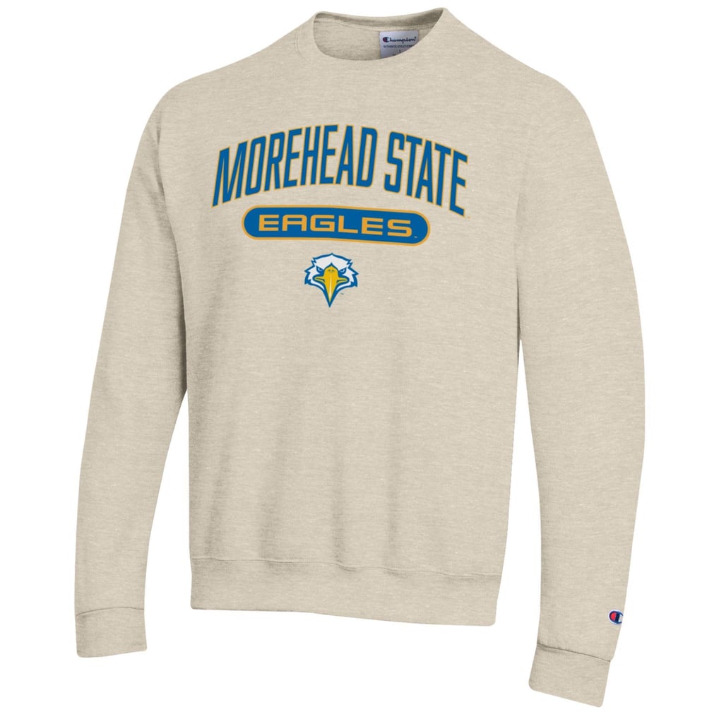 Morehead State Eagles Champion Eco Powerblend Pullover Sweatshirt - Oatmeal