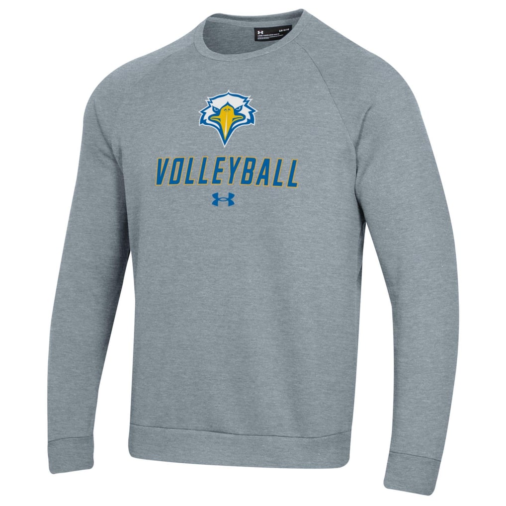 Morehead State Eagles Under Armour Volleyball Rival Fleece Raglan Pullover Sweatshirt - Gray