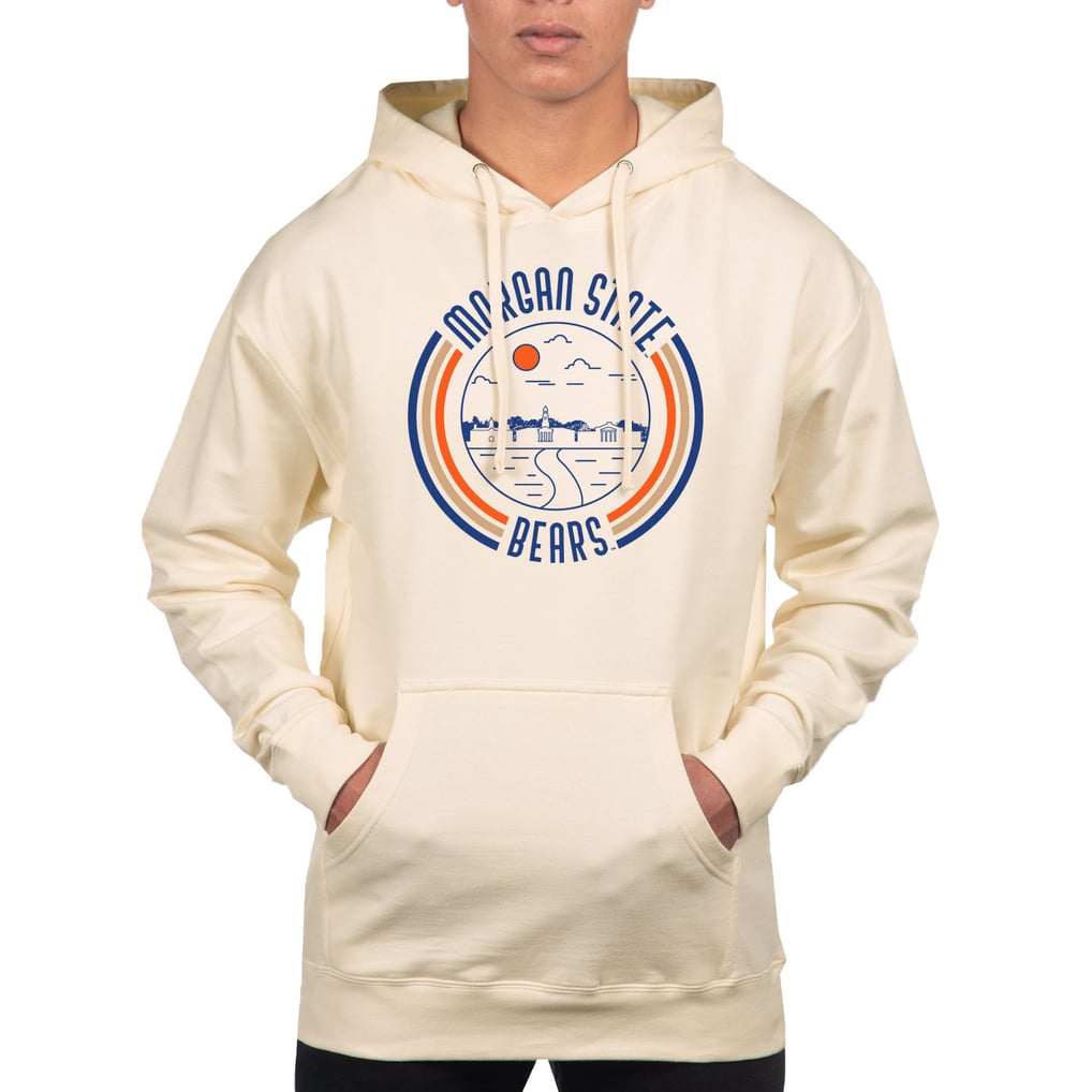 Morgan State Bears Uscape Apparel Standard Pullover Hoodie - Cream