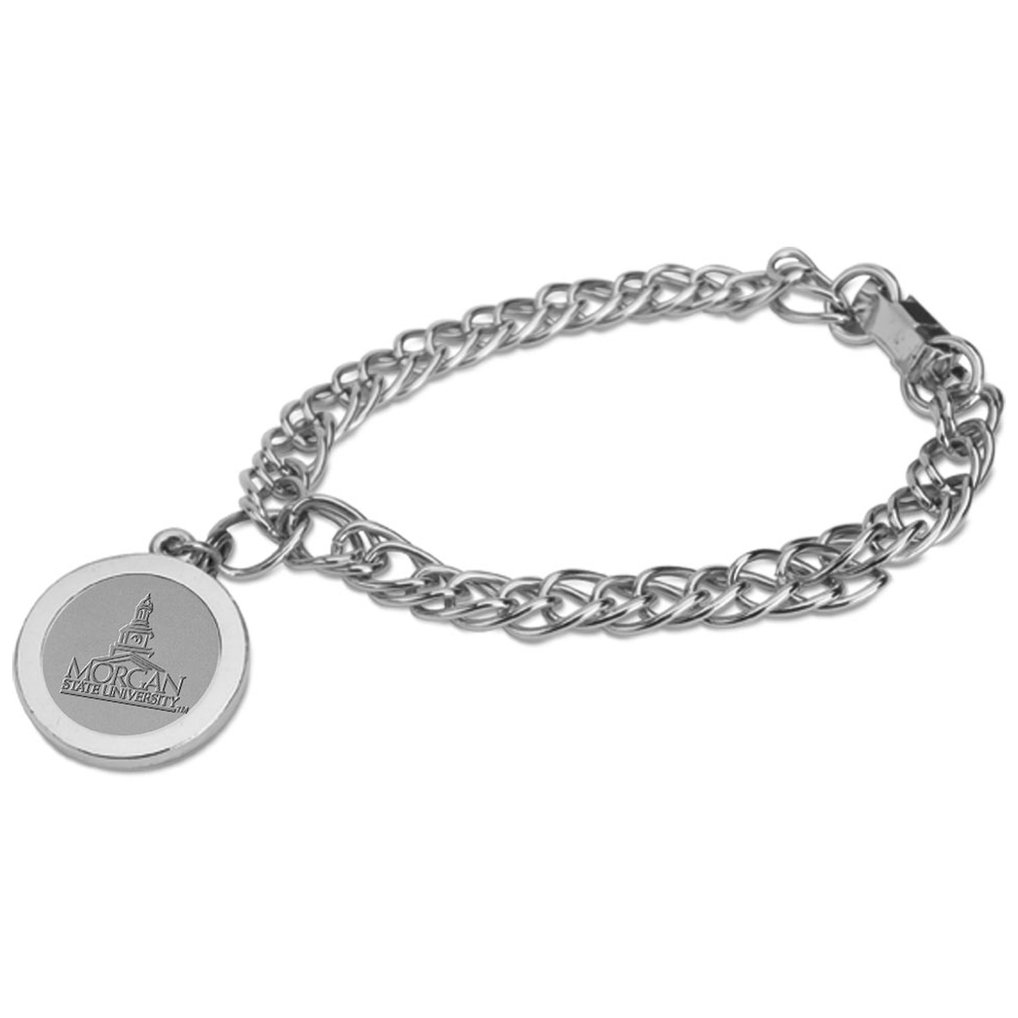 Morgan State Bears Women's Charm Bracelet - Silver