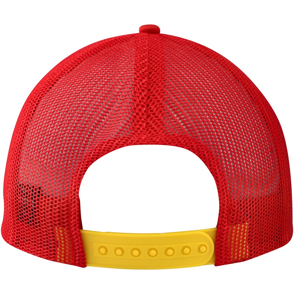 Mountain Dew Dew Crew Foam Trucker Adjustable Hat - White/Red
