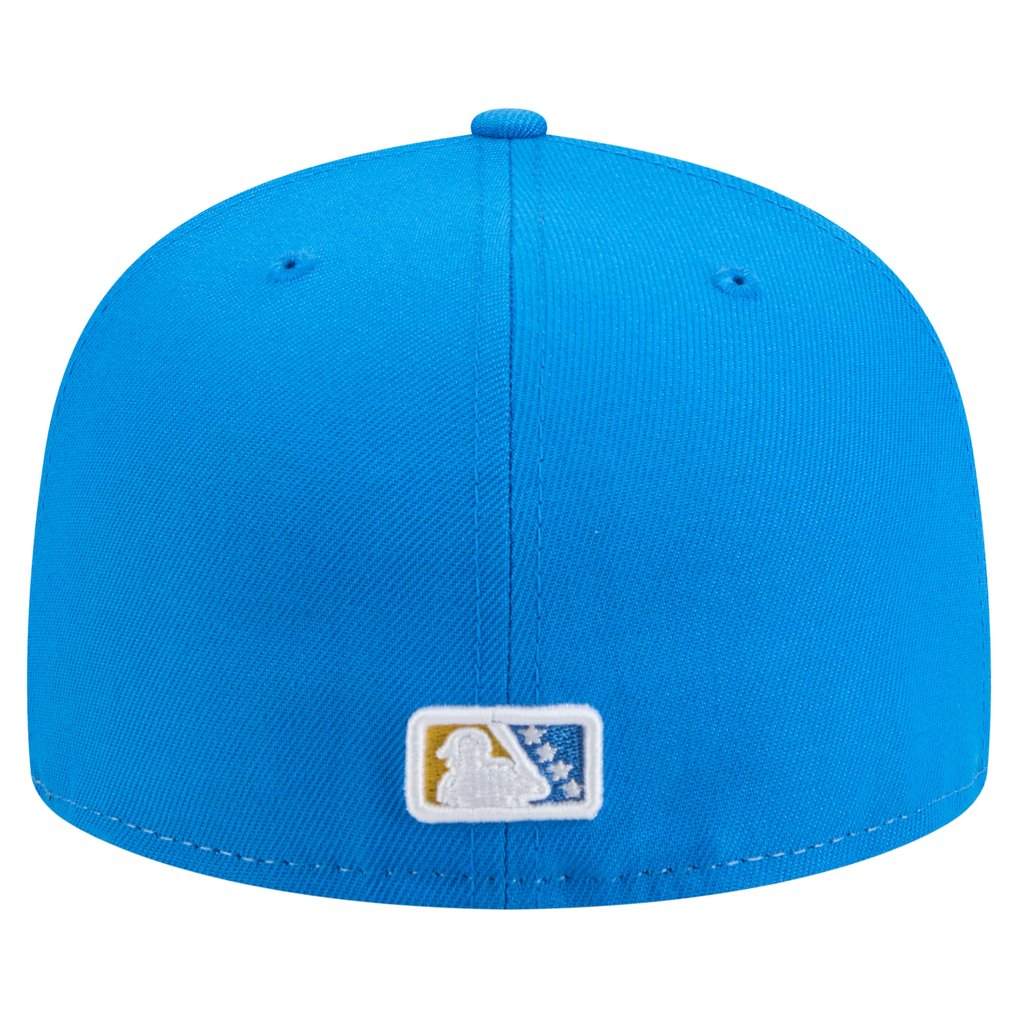 Myrtle Beach Pelicans New Era Copa de la Diversión 59FIFTY Fitted Hat - White