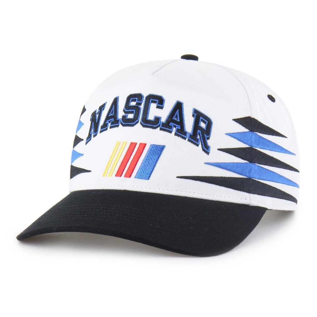 NASCAR '47 Diamond Cut Hitch Adjustable Hat - White/Black