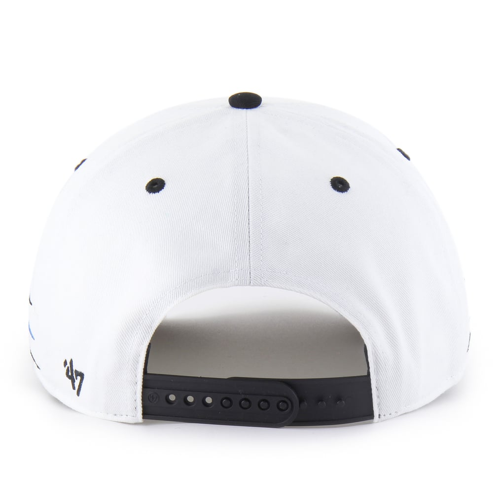 NASCAR '47 Diamond Cut Hitch Adjustable Hat - White/Black