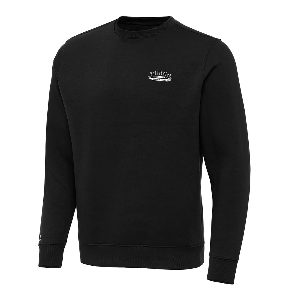  Darlington Raceway Antigua Big & Tall Victory Pullover Sweatshirt - Black