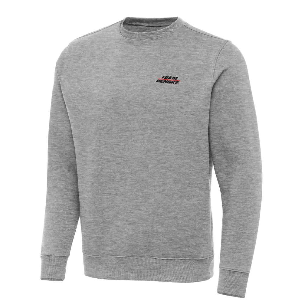  Team Penske Antigua Victory Pullover Sweatshirt - Heather Gray