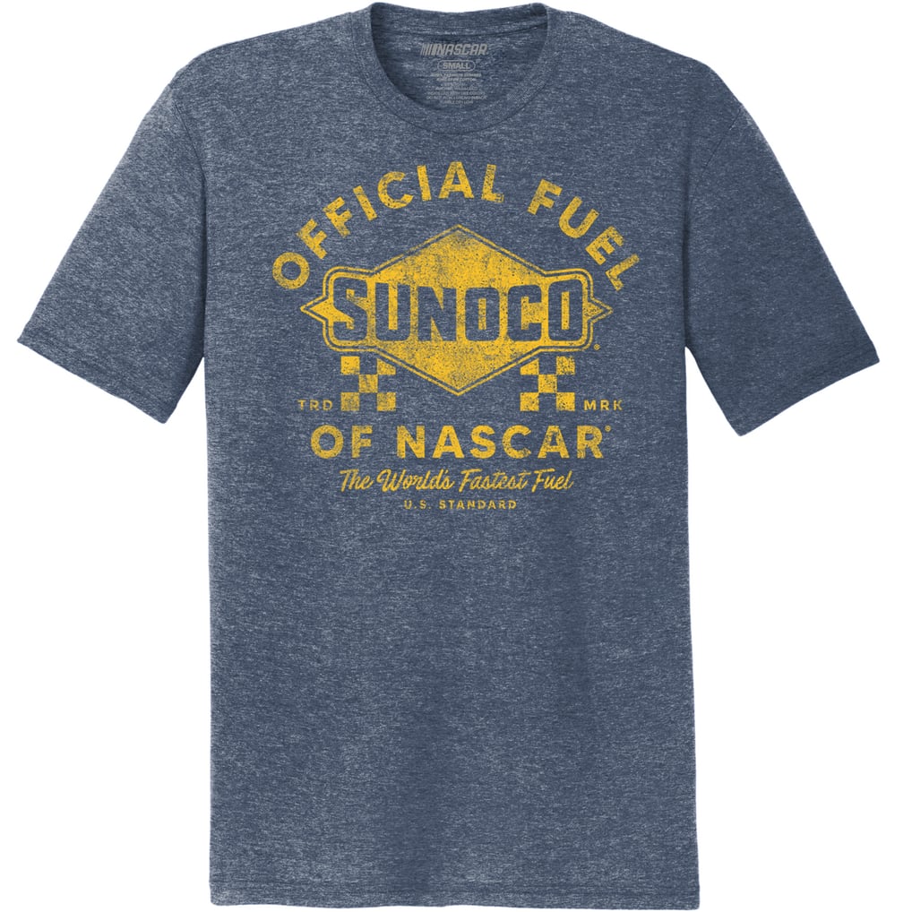 NASCAR E2 Apparel Sunoco Tri-Blend T-Shirt - Navy