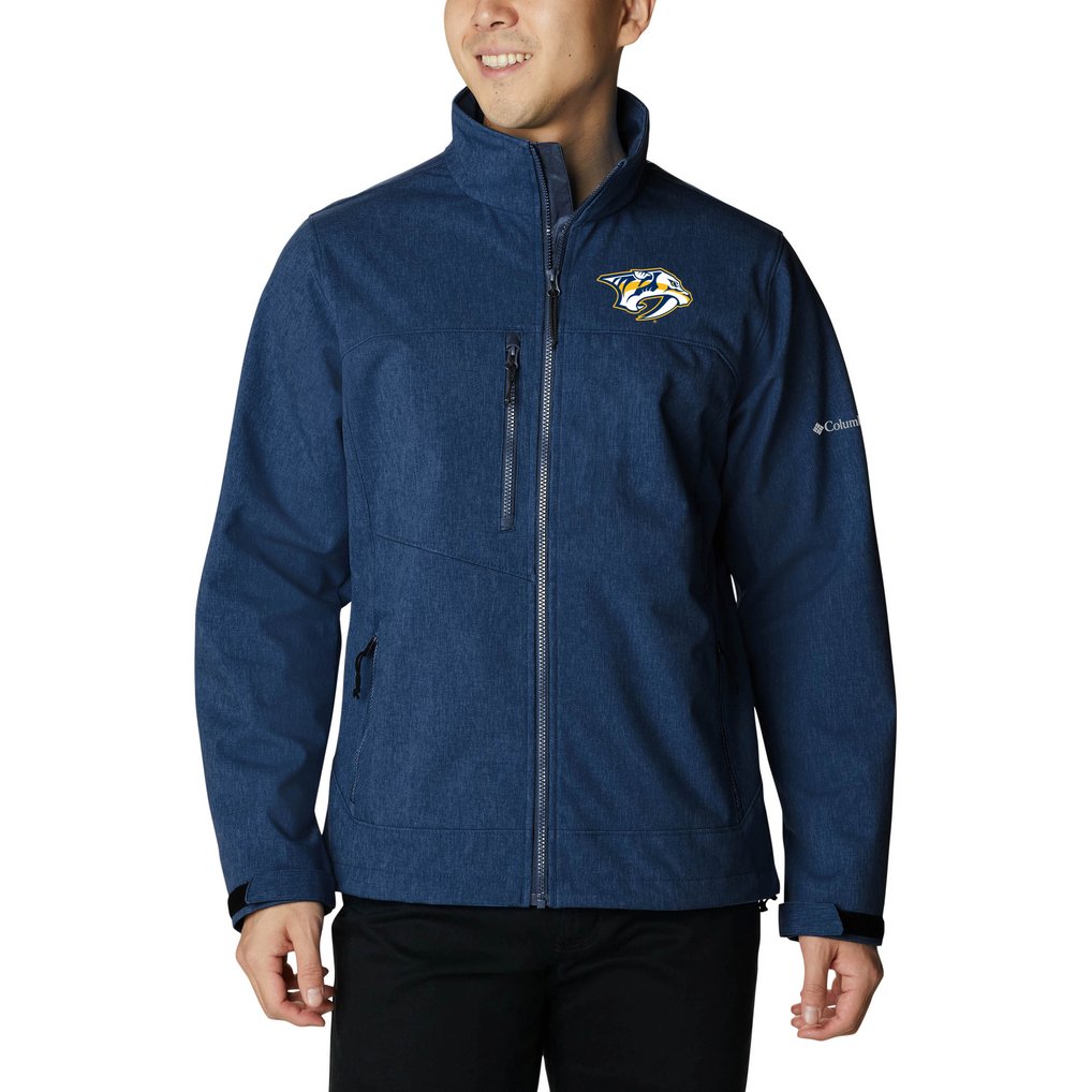 Nashville Predators Columbia Ascender II Full-Zip Jacket - Navy