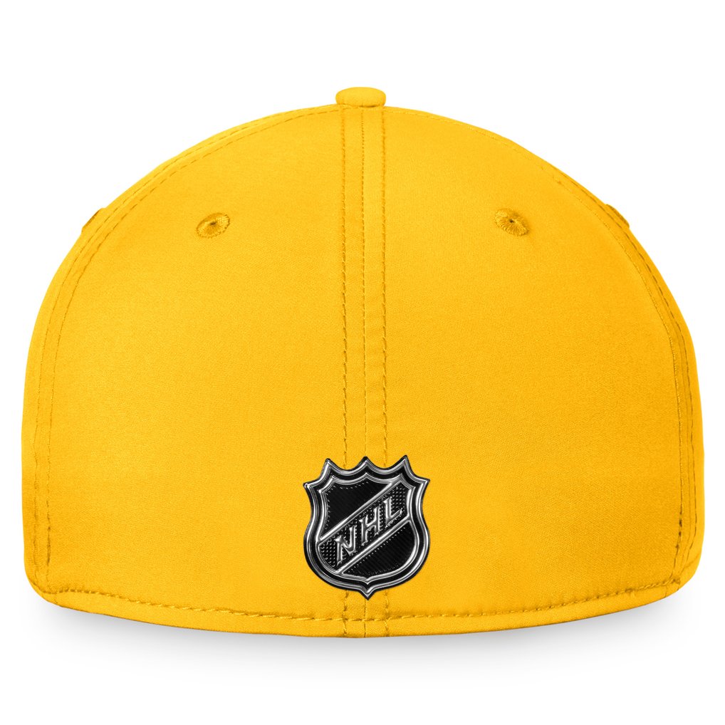 Nashville Predators Fanatics 2022 Authentic Pro Training Camp Flex Hat - Gold