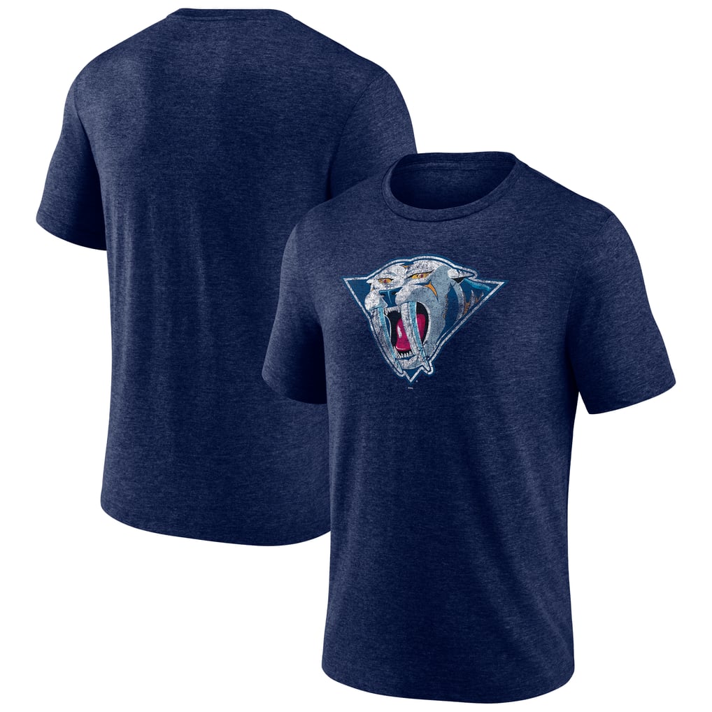  Nashville Predators Wraparound Tri-Blend T-Shirt - Navy
