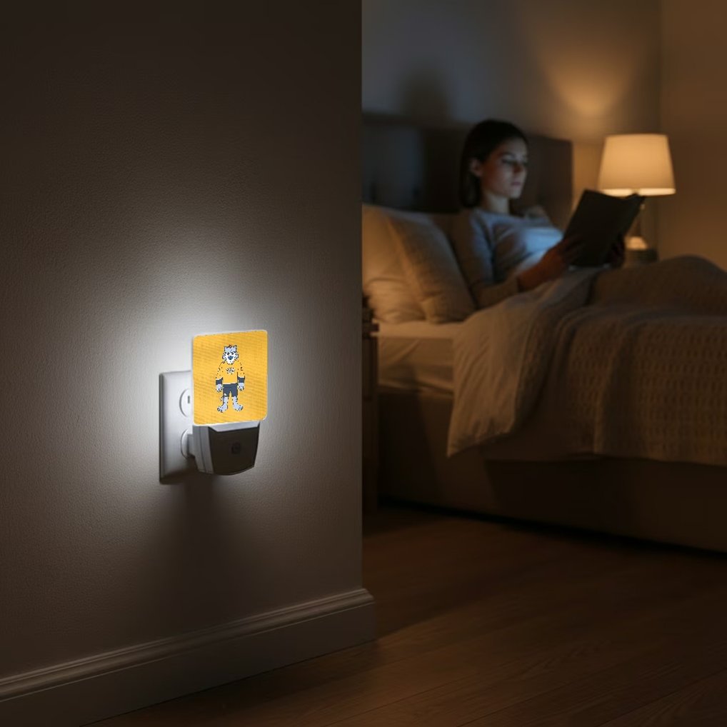 Nashville Predators 2-Pack Solid Design Mascot Nightlight Set