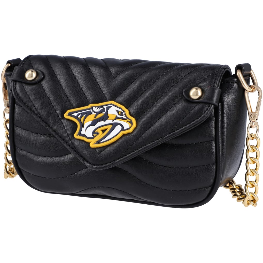 Nashville Predators Cuce Women's Vegan Leather Strap Bag