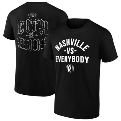 Nashville SC Paper Planes Unisex The City Is Mine T-Shirt - Black