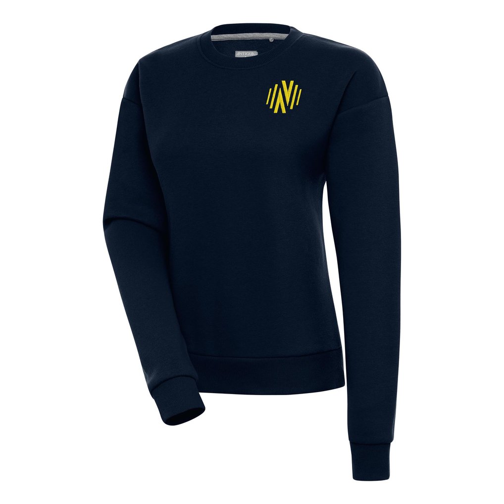  Nashville SC Antigua Women's Victory Pullover Sweatshirt - Navy