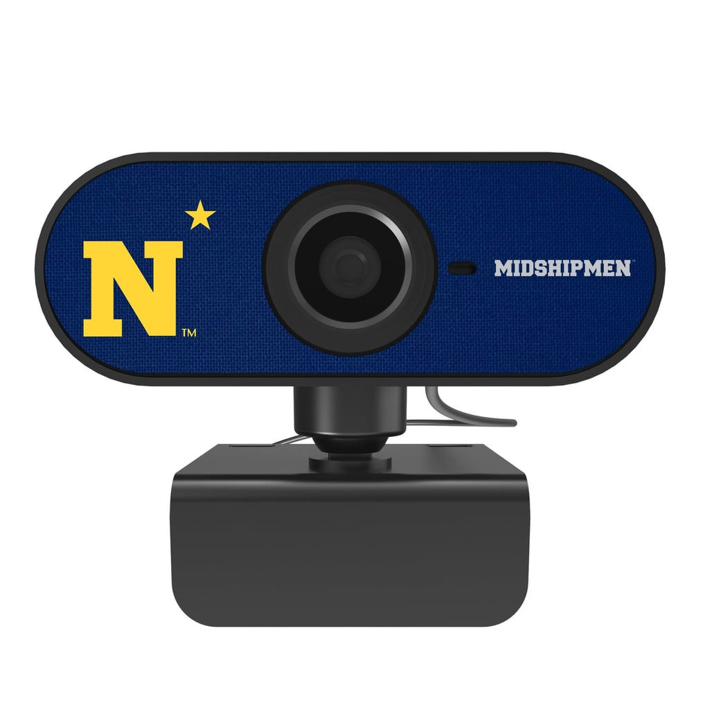 Navy Midshipmen Keyscaper Solid Full HD USB Webcam