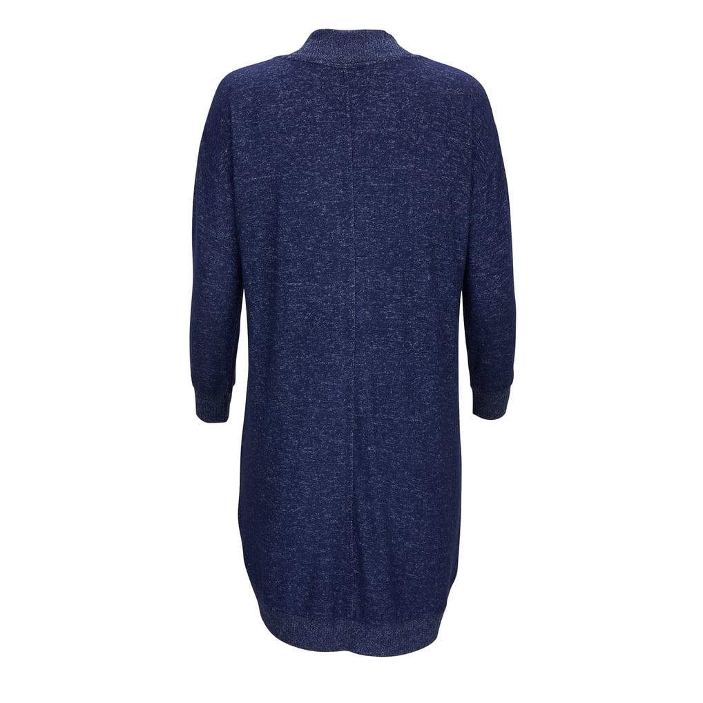 Navy Midshipmen Women's Oversized Cuddle Tri-Blend Cardigan - Navy