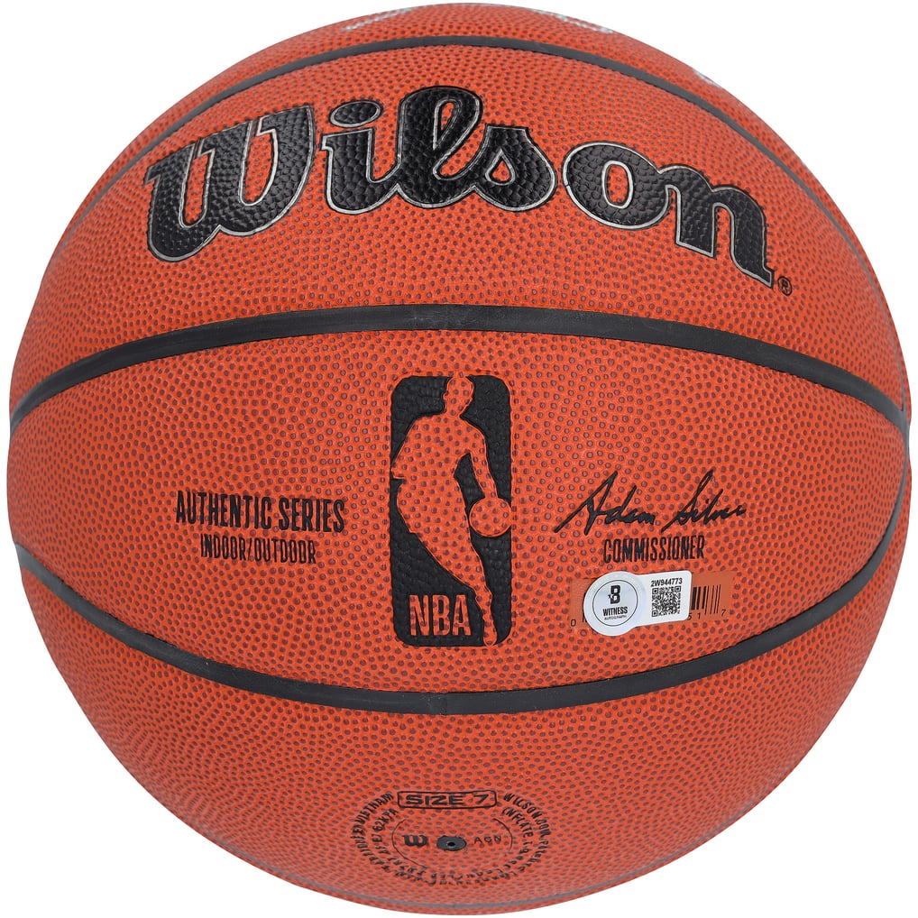 Larry Bird, Magic Johnson & Julius Erving Autographed Fanatics Authentic Wilson Basketball
