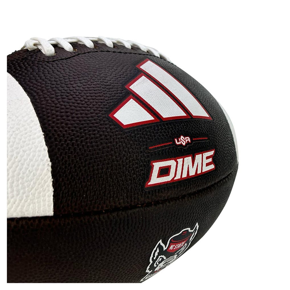 NC State Wolfpack adidas Dime Game Football