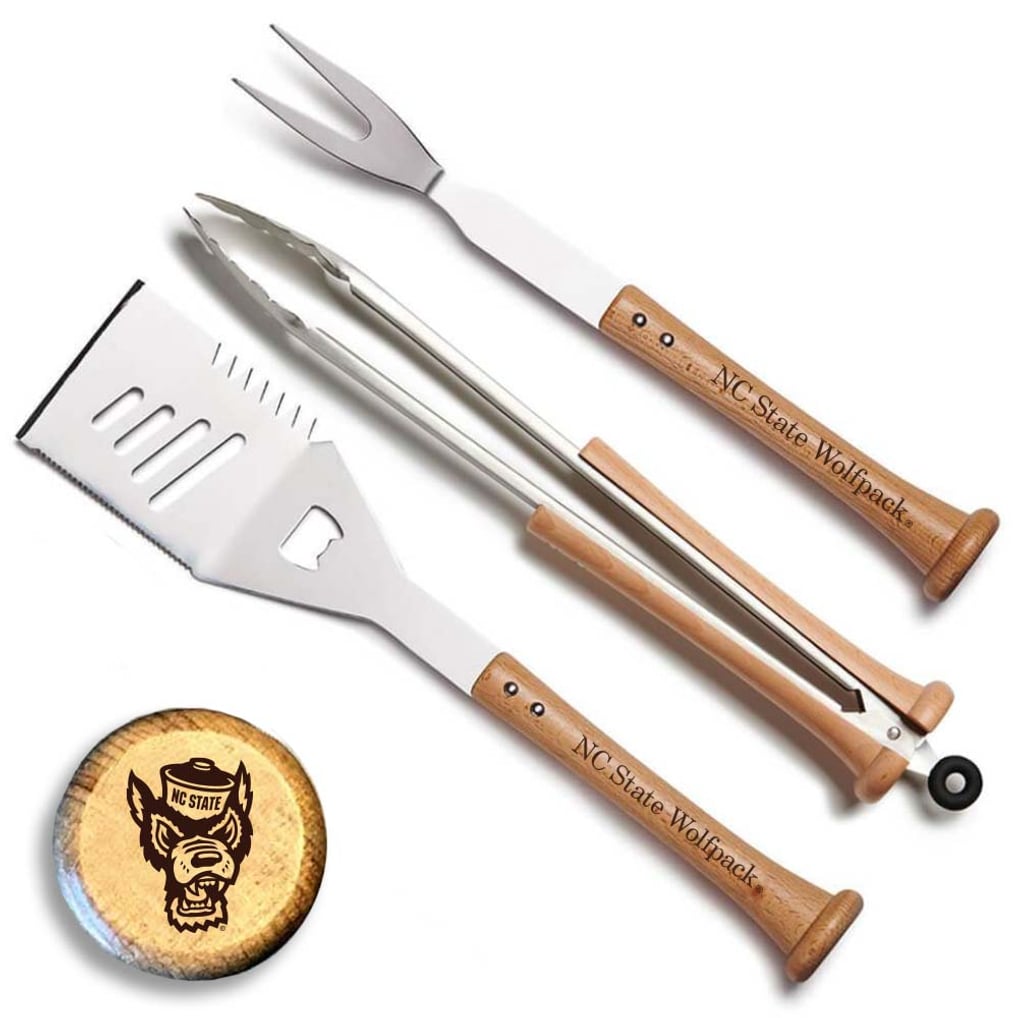 NC State Wolfpack Baseball BBQ Triple Play Combo Set