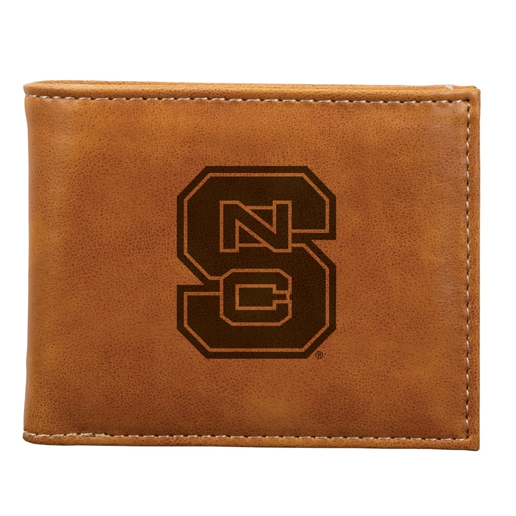 NC State Wolfpack Billfold Wallet - Brown