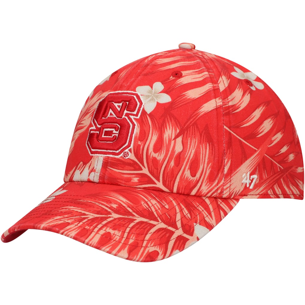 NC State Wolfpack '47 Tropicalia Clean Up Adjustable Hat - Red