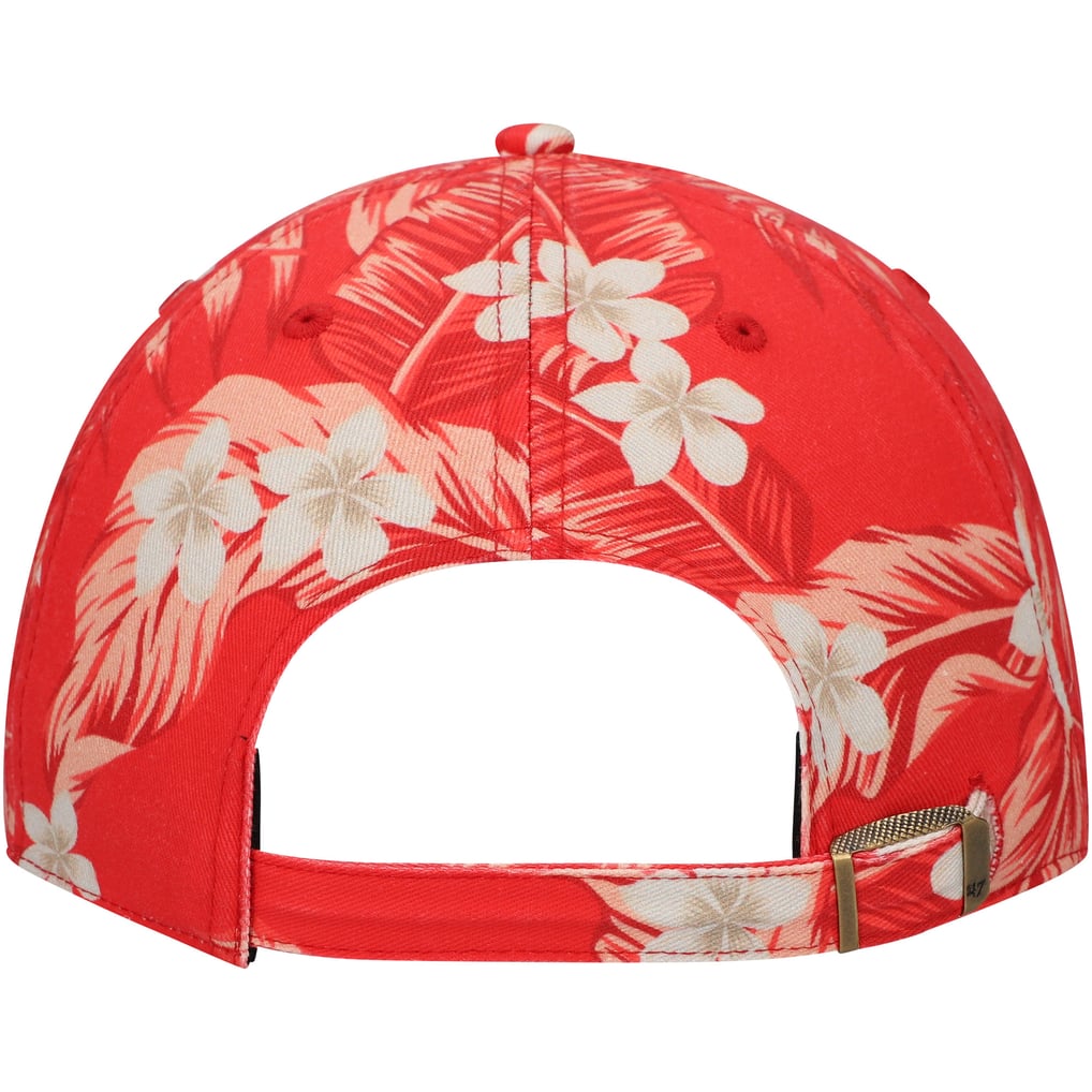 NC State Wolfpack '47 Tropicalia Clean Up Adjustable Hat - Red