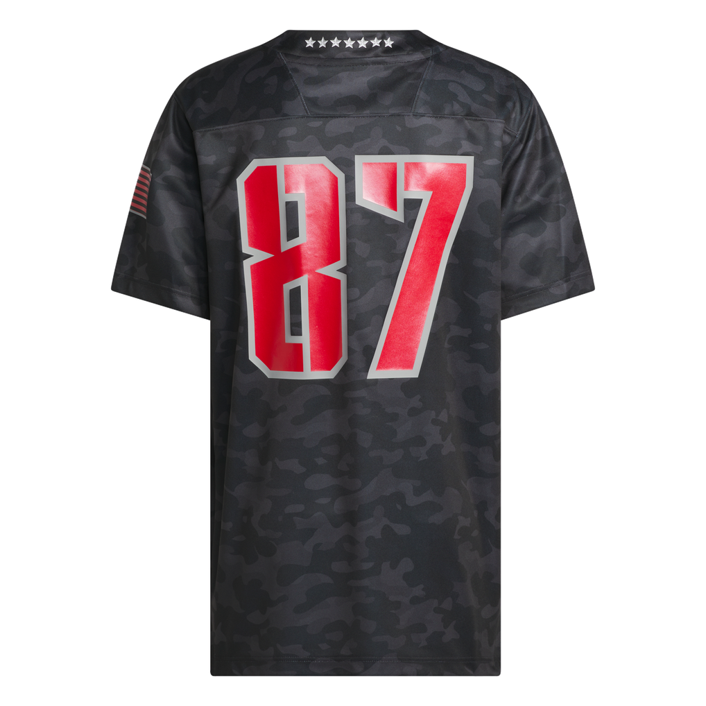 #87 NC State Wolfpack adidas Honor & Support Premier Strategy Jersey - Black