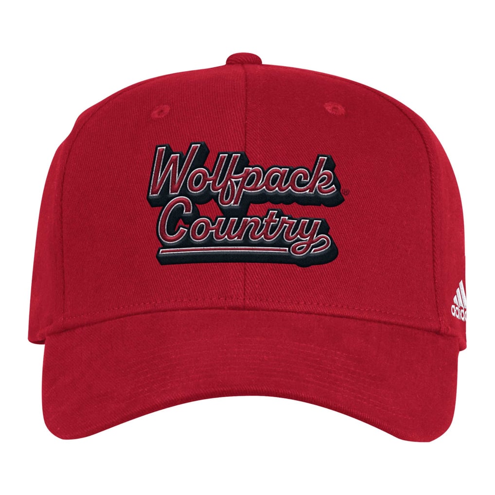 NC State Wolfpack adidas Chant Flex Hat - Red