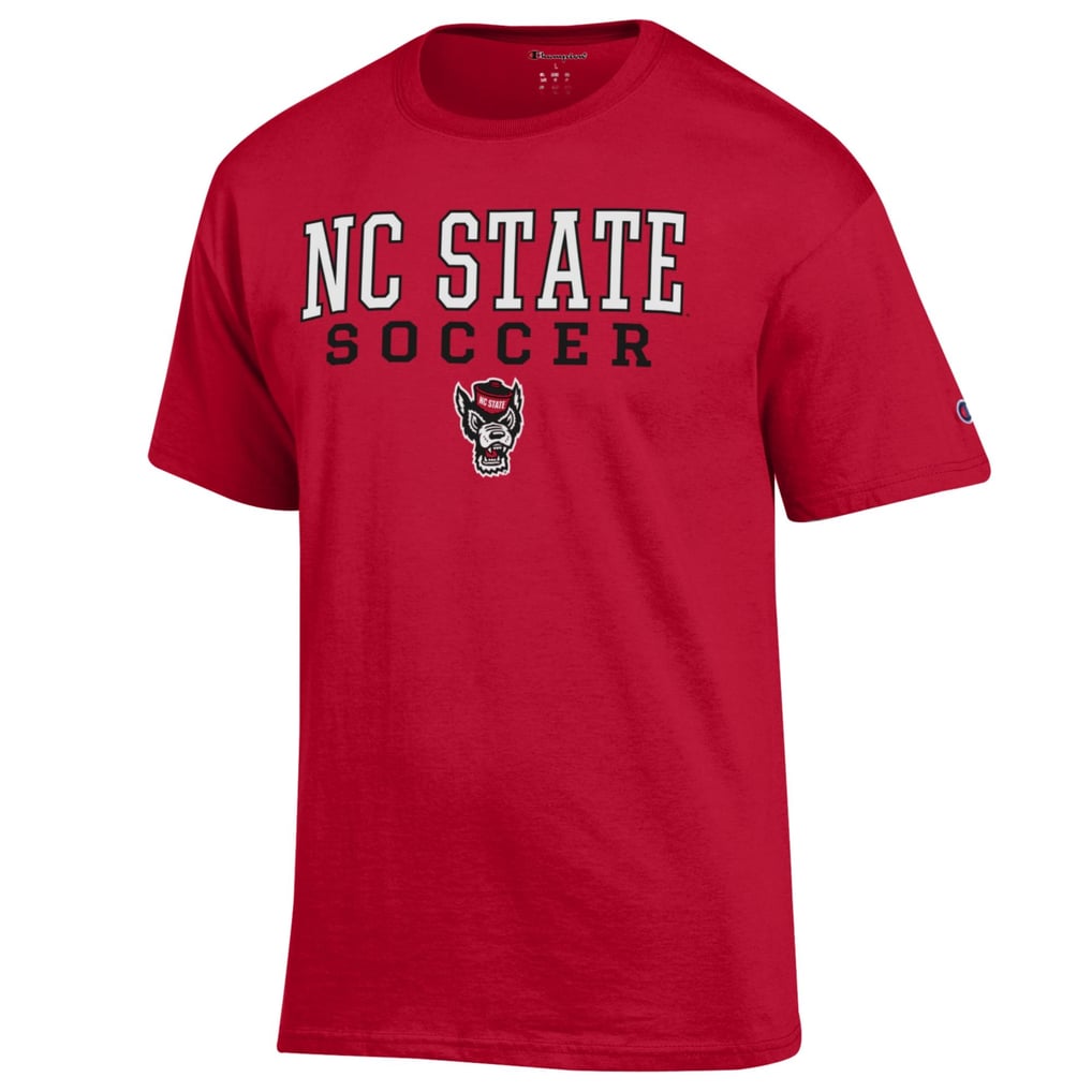 NC State Wolfpack Champion Soccer Stack Logo T-Shirt - Red