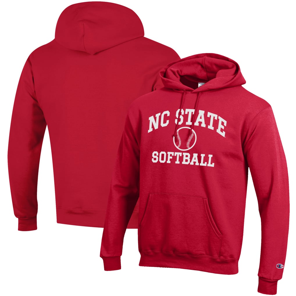 NC State Wolfpack Champion Softball Icon Pullover Hoodie - Red