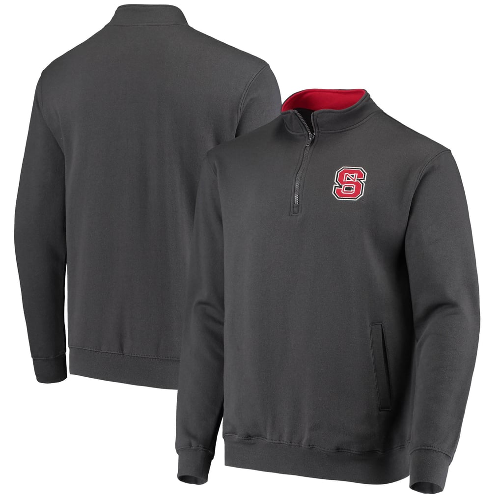 NC State Wolfpack Colosseum Tortugas Logo Quarter-Zip Jacket - Charcoal