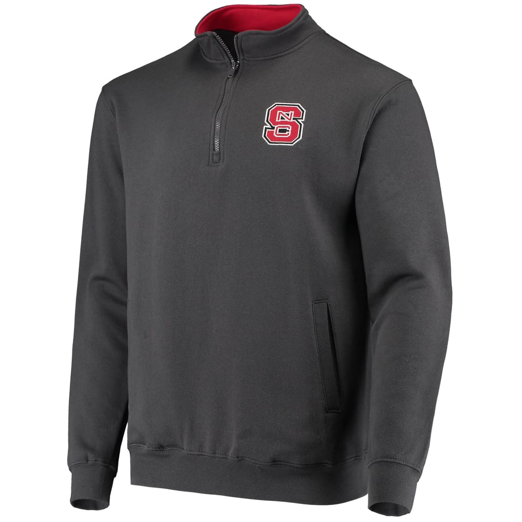 NC State Wolfpack Colosseum Tortugas Logo Quarter-Zip Jacket - Charcoal