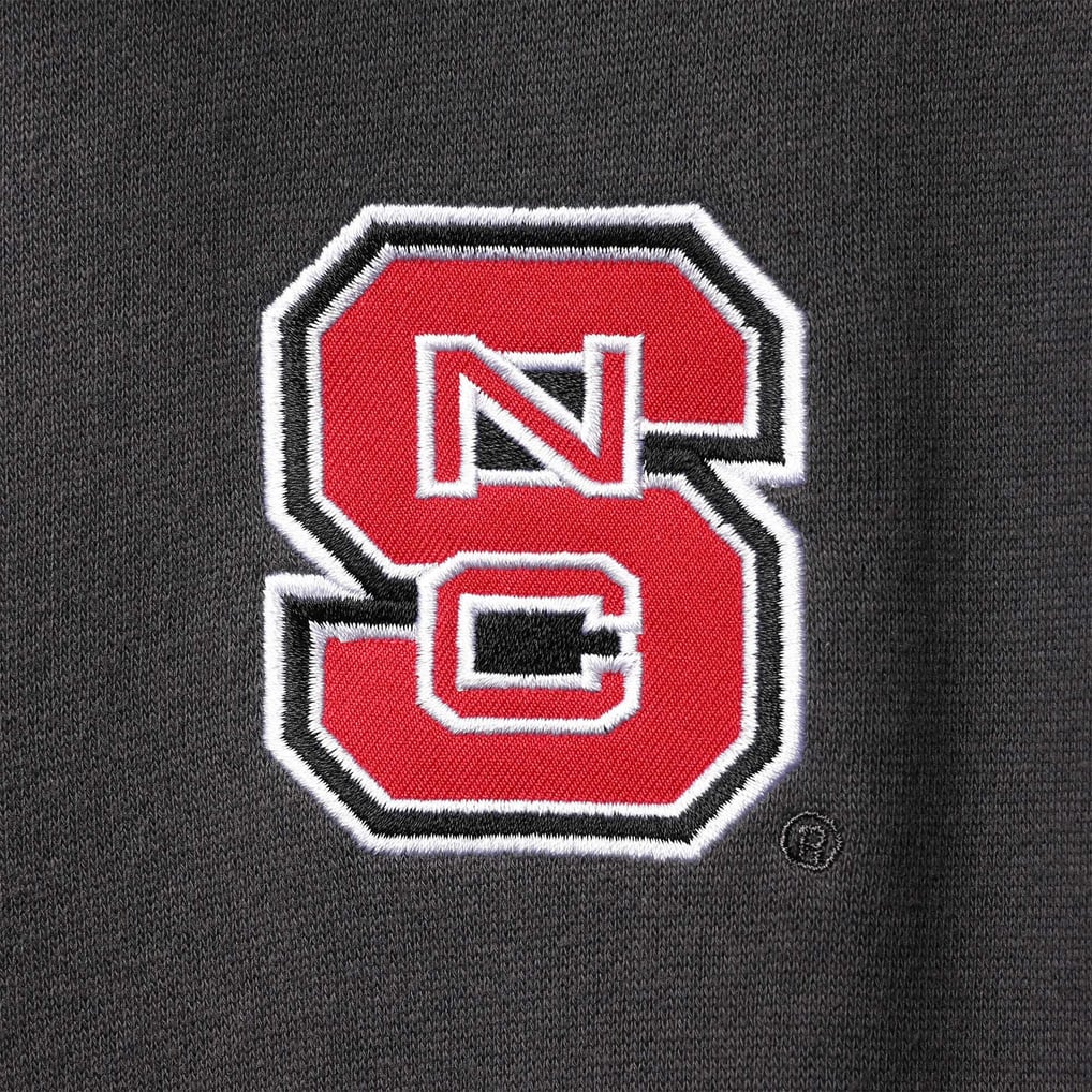 NC State Wolfpack Colosseum Tortugas Logo Quarter-Zip Jacket - Charcoal