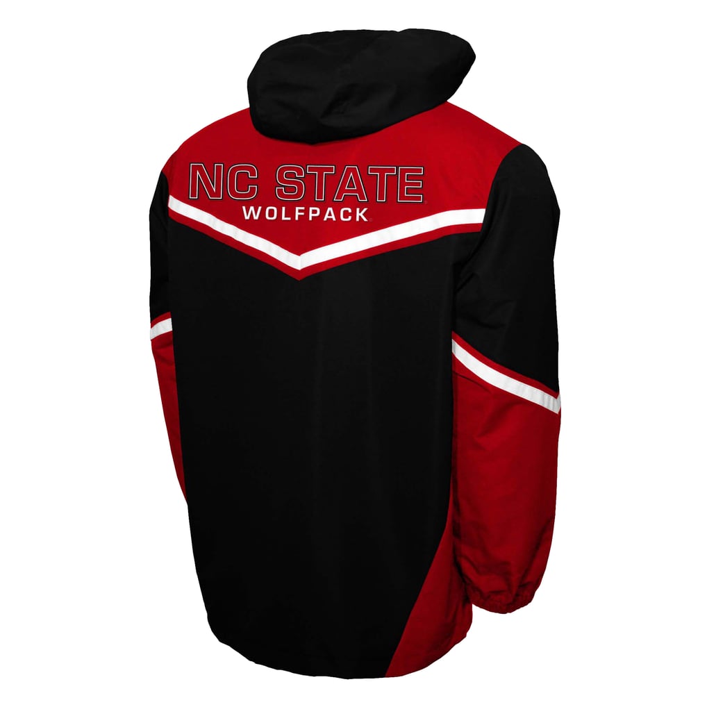 NC State Wolfpack Franchise Club Action Anorak Half-Zip Jacket - Black