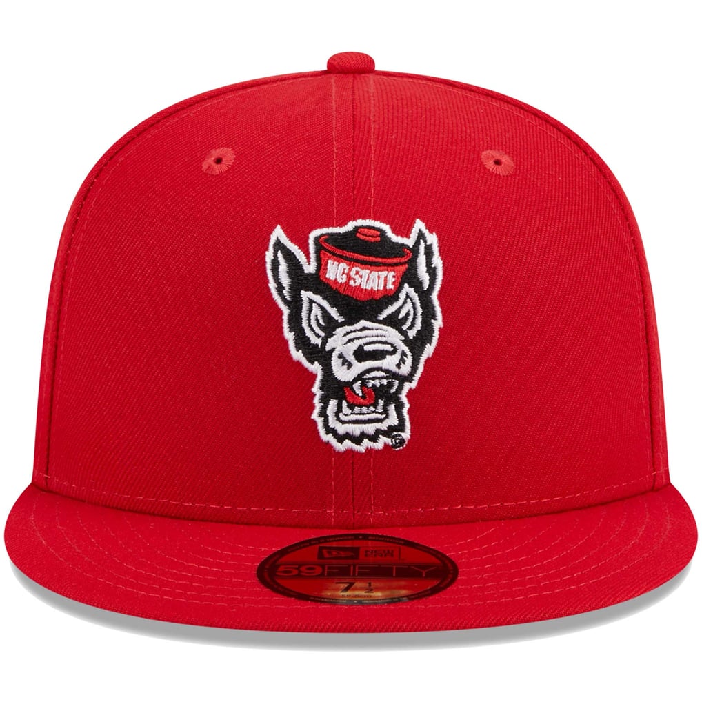 NC State Wolfpack New Era 59FIFTY Fitted Hat - Red