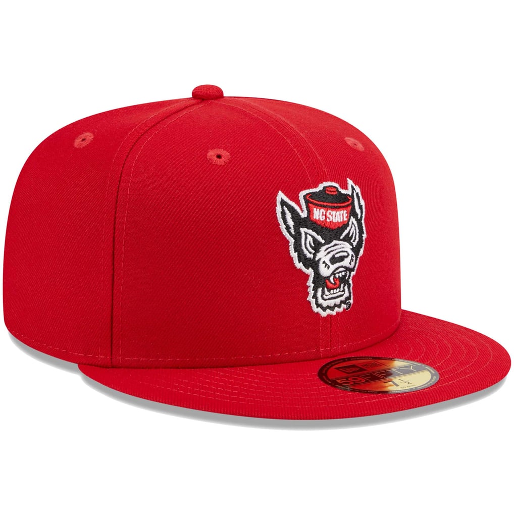 NC State Wolfpack New Era 59FIFTY Fitted Hat - Red