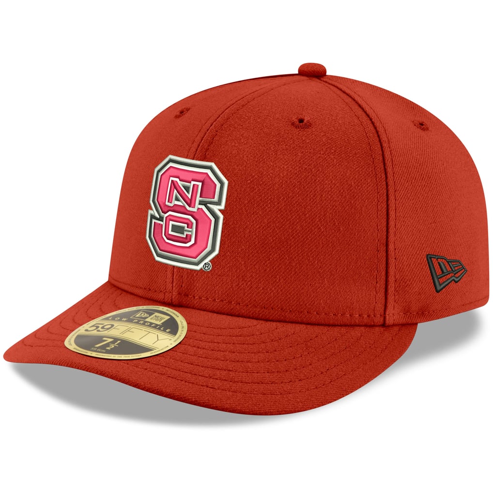 NC State Wolfpack New Era Basic Low Profile 59FIFTY Fitted Hat - Red