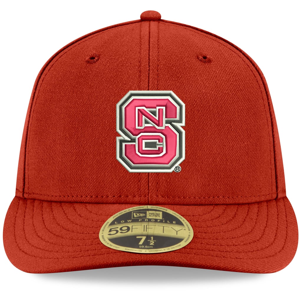 NC State Wolfpack New Era Basic Low Profile 59FIFTY Fitted Hat - Red
