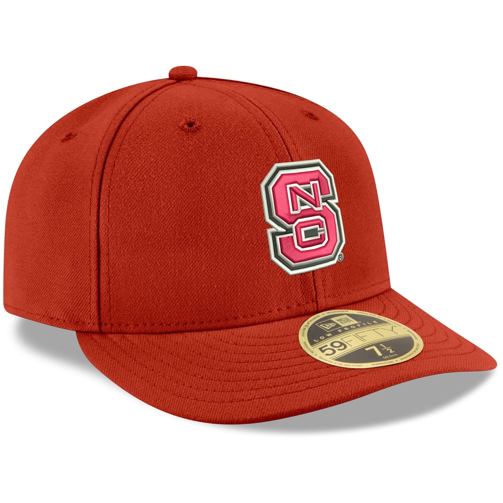 NC State Wolfpack New Era Basic Low Profile 59FIFTY Fitted Hat - Red