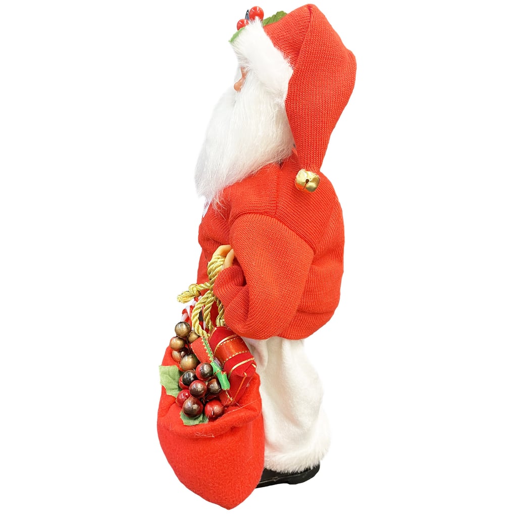 NC State Wolfpack 12" Animated Musical Santa
