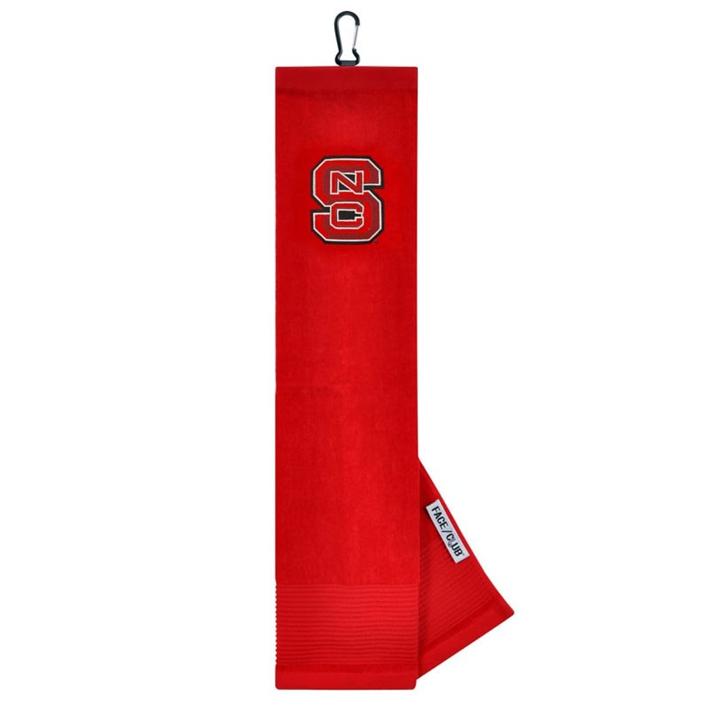 NC State Wolfpack 16" x 24" Face & Club Tri-Fold Towel