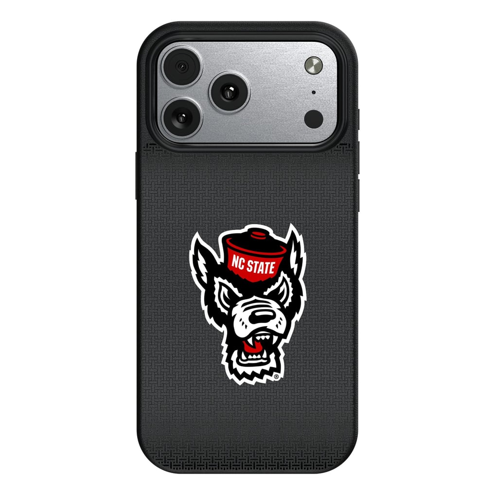 NC State Wolfpack Linen Logo iPhone Magnetic Bump Case