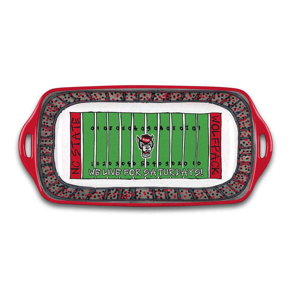 NC State Wolfpack Melamine Stadium Platter
