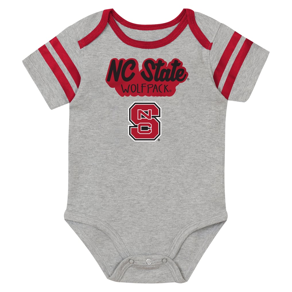  NC State Wolfpack Outerstuff Newborn Star Player Three-Piece Bodysuit Set - Red