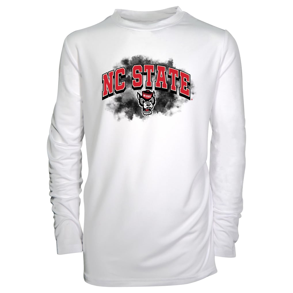NC State Wolfpack Garb Toddler Jesse Long Sleeve Sun Shirt - White