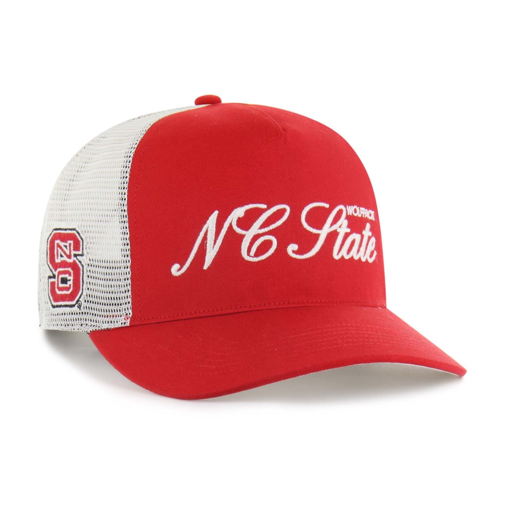 NC State Wolfpack '47 Contemporary Basics Foundation Trucker Hitch Adjustable Hat - Red