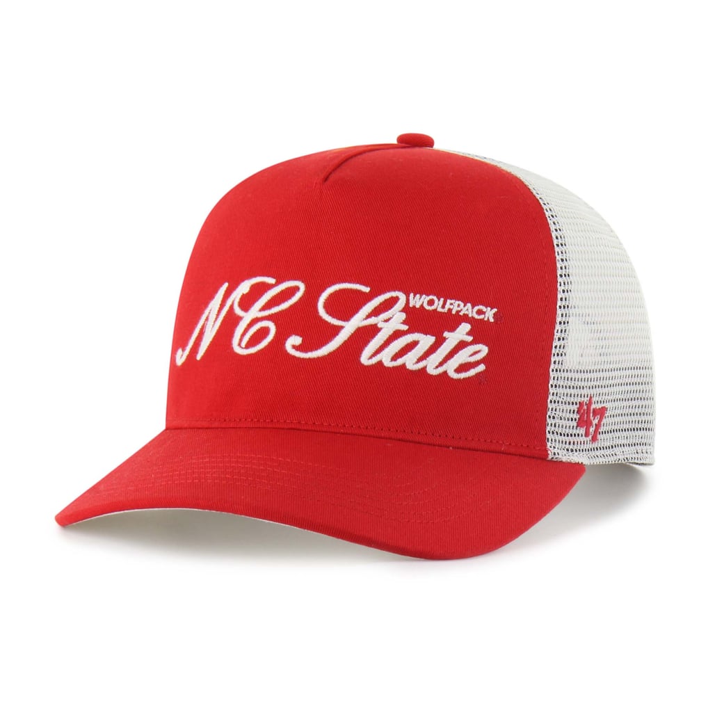 NC State Wolfpack '47 Contemporary Basics Foundation Trucker Hitch Adjustable Hat - Red