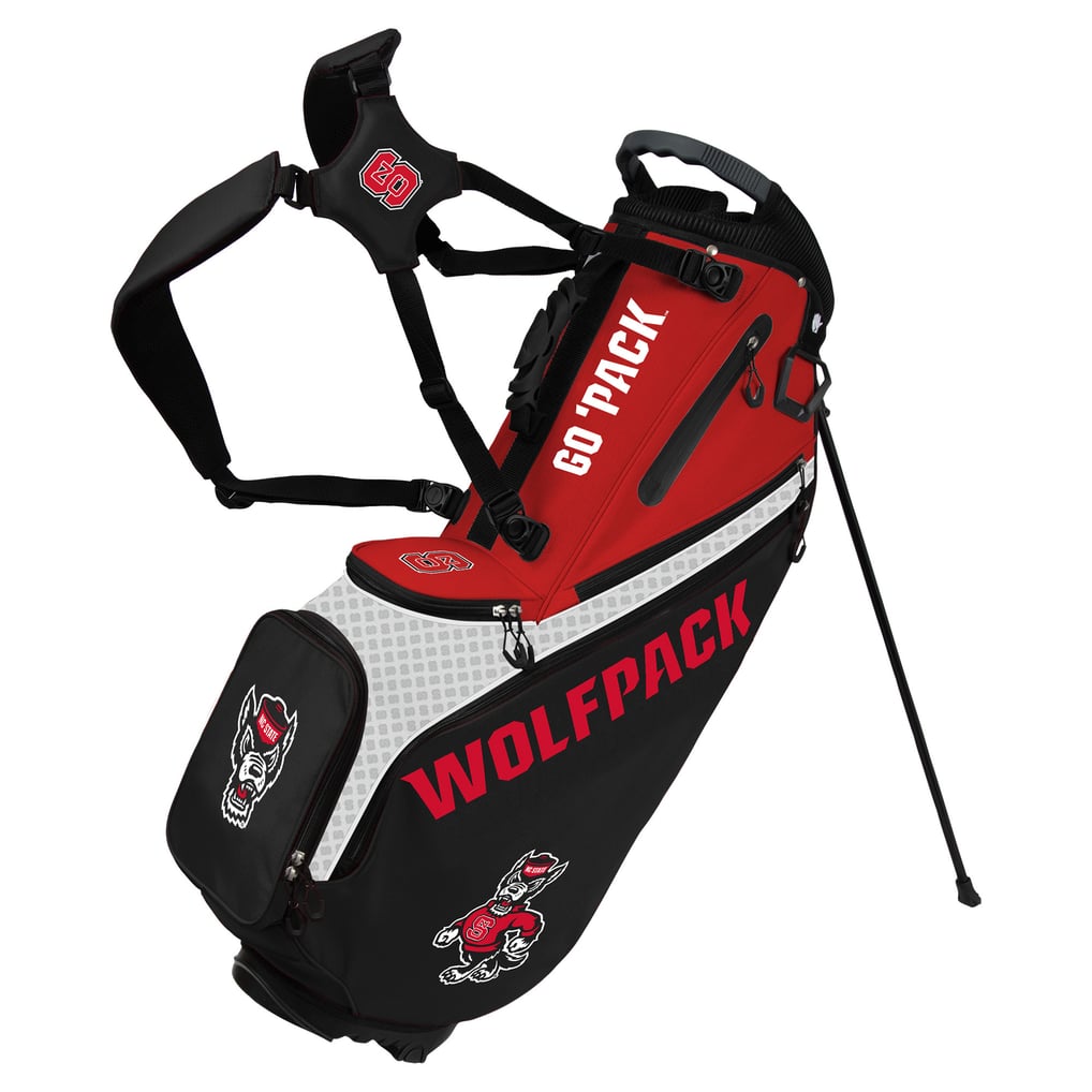 NC State Wolfpack WinCraft Back Nine Stand Golf Bag