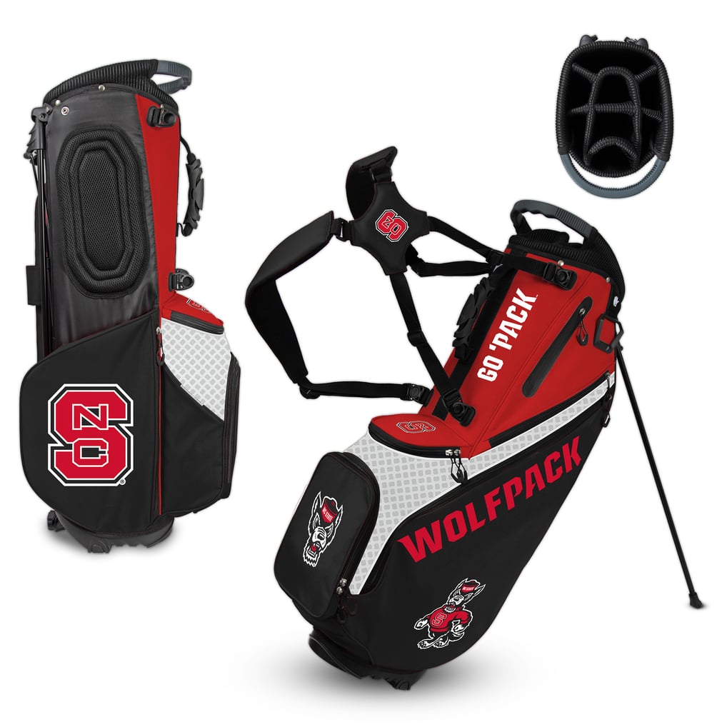 NC State Wolfpack WinCraft Back Nine Stand Golf Bag