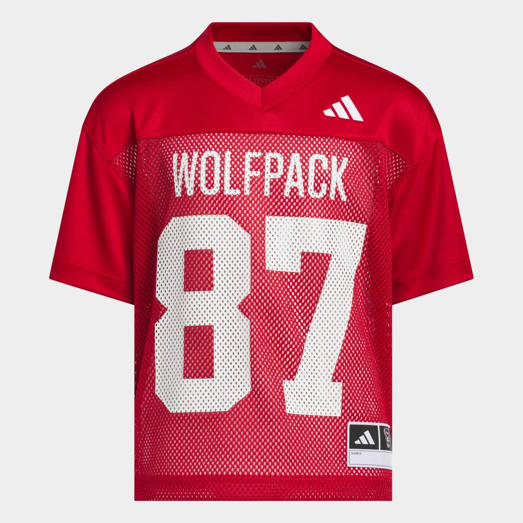 NC State Wolfpack adidas Youth Tailgate Jersey - Red
